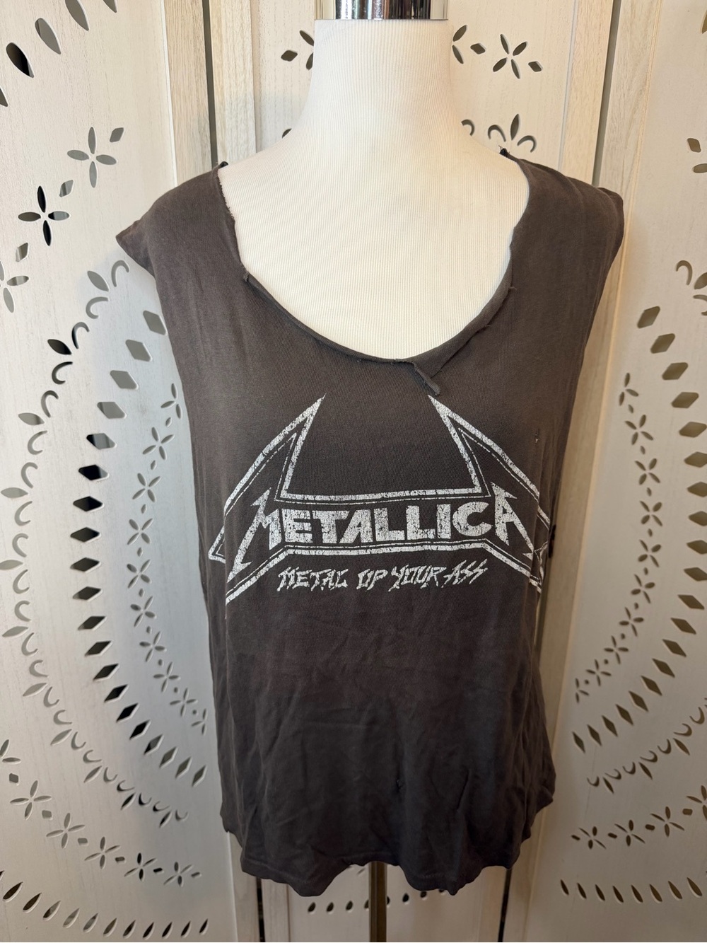 RARE Madeworn Metallica Top